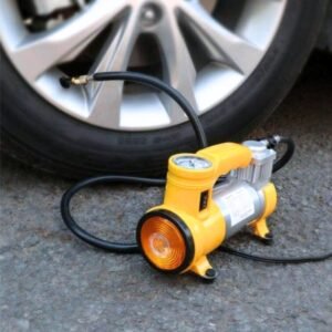 Pro Cyclone Air Compressor, Tire Inflator with Flashlight