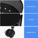 Features of Our 4-Layer Rotating Metal Storage Rack.