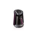 Sinbo Turkish coffee maker on white background with 600W power and anti-overflow system.
