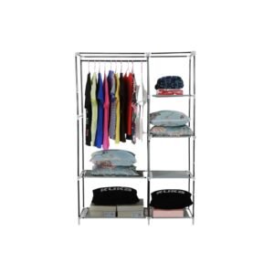 Storage Wardrobe 68110 with 2 Layers and 5 Shelves