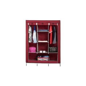 Storage Wardrobe 88130 with 3 Layers and 8 Shelves