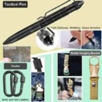 Tactical Pen for Self-Defense and Rappelling Hooks.