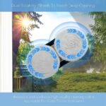 X5 Robot Window Cleaner with dual rotating wheels for deep cleaning.