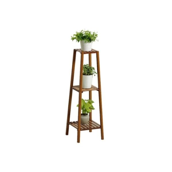 Quality Wood Display for Up to 3 Plants.