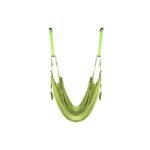 Stylish Green Aerial Yoga Resistance Rope.