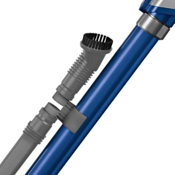 Close-up view of the telescopic tube for short and long-distance cleaning on Cleanmaxx 22.2V Vacuum Cleaner.