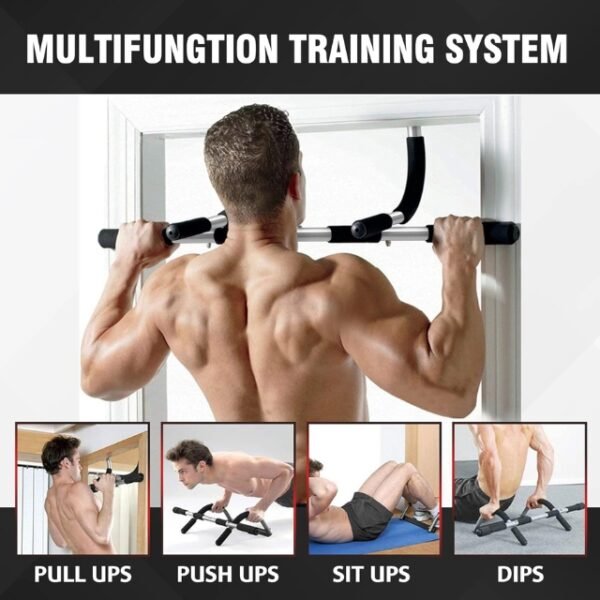 Multifunctional training system for home workouts.