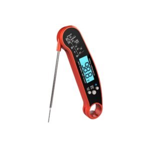 I-Regro Food Thermometer, Digital in Red