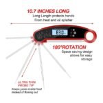 Ultra-thin probe, 180-degree rotation for easy use.