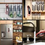 I-Regro food thermometer hanging on hook.