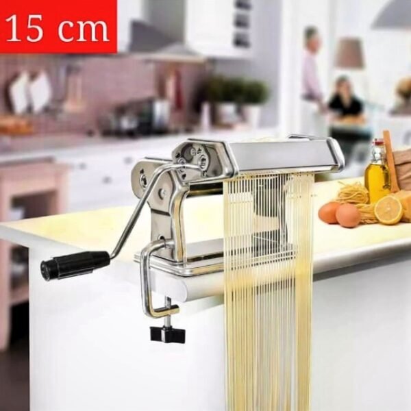 15cm and 18cm stainless steel pasta and dough maker.