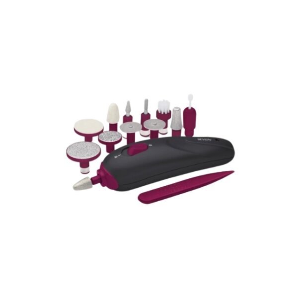 Revlon manicure set with handy attachments for beautiful nails.