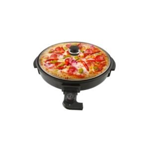 Sunny Pizza Pan with Glass Cover, 42cm