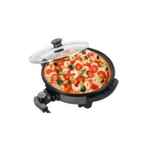 Sunny Pizza Pan with Glass Cover, 42cm