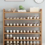 Versatile Bamboo Rack – Books, shoes, or plants – our rack does it all!