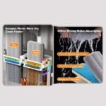 Self-Washing Mop and Bucket - 800ml Water Absorption Power.