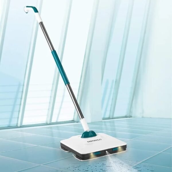 Cleanmaxx Vibration Mop - Brighten Up Your Cleaning Routine with LED Illumination.