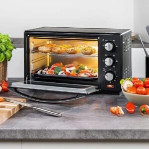 First Austria Electric Oven with 60-Minute Timer, 19L