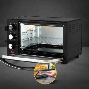 First Austria Electric Oven with 60-Minute Timer, 19L