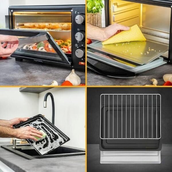 Easy-to-use and clean First Austria electric oven.