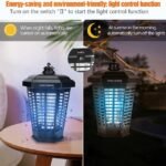 Energy-Efficient Mosquito Defense - Insectaway Lamp with Light Sensor.