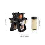 Ferris wheel spice rack organizer for stylish and space-saving kitchen storage.