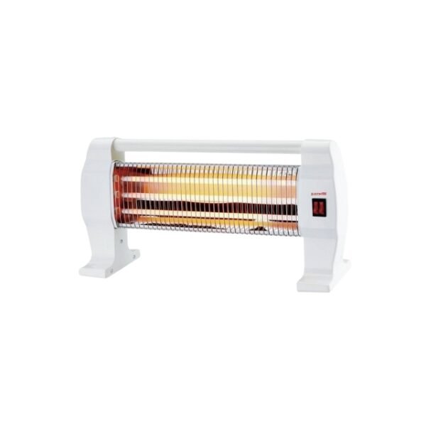 National Line Quartz Heater LX-2820 on White Background. 3 Temperature Settings, Made in Italy.