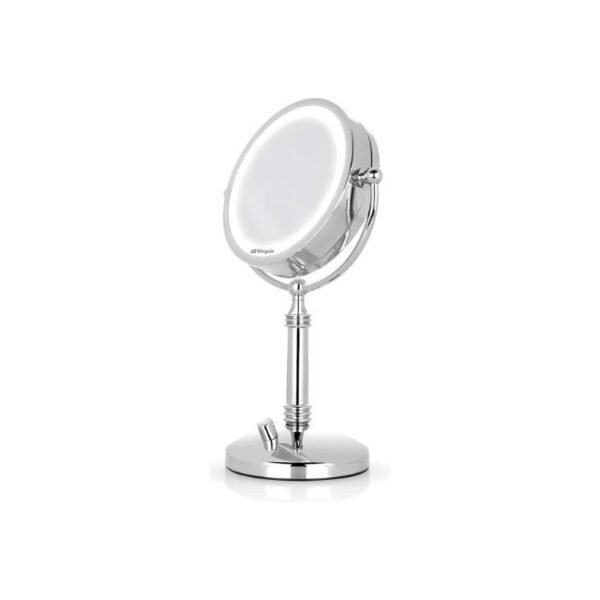 Orbegozo makeup mirror on white background, ideal for grooming.