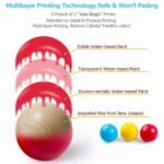 Rolimate uses safe multi-layer printing, edible paint, and imported Pine.