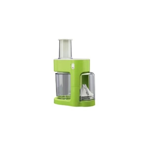 Green Silvercrest Spiral Slicer on White Background - German Quality and Style.