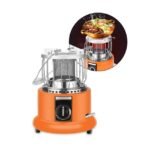 Compact Sonymax Gas Cooker & Heater in Action.