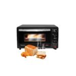 Powerful 1200W motor for quick cooking in Turbowave electric oven.