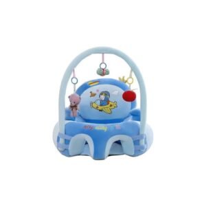 Baby Sitting Chair with Soft Cotton Backrest and Animal Shapes