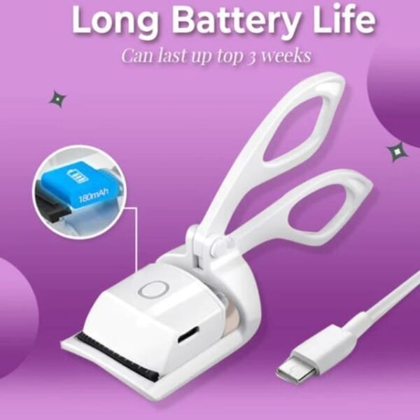 Long Battery Life: Your Heated Eyelash Curler, Your Beauty Buddy!