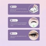 Simple Steps: Preheat, Curl, Style – Master the Art of Lash Enhancement.