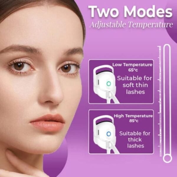 Two Modes, Adjustable Temperature: Experience Optimal Curling Magic.