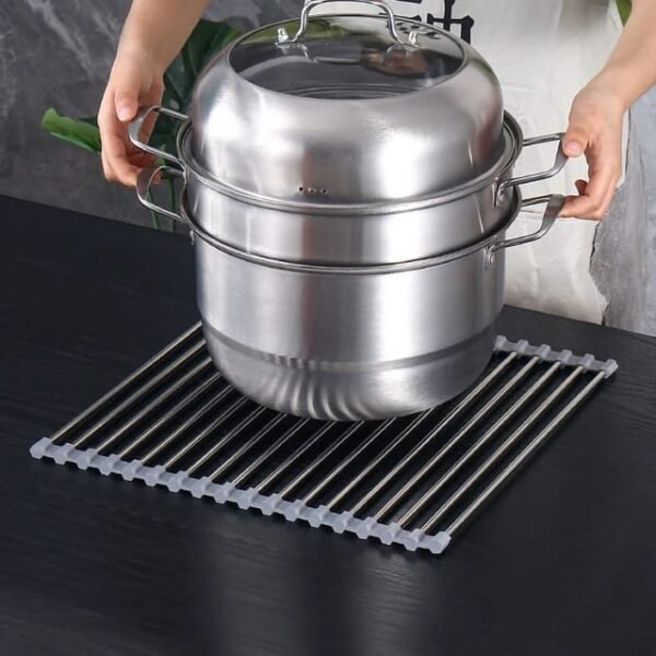 Stylish hot pot solution with a heat-safe design.