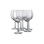 Quality Glass Elegance: 6-Piece Luminarc Set.
