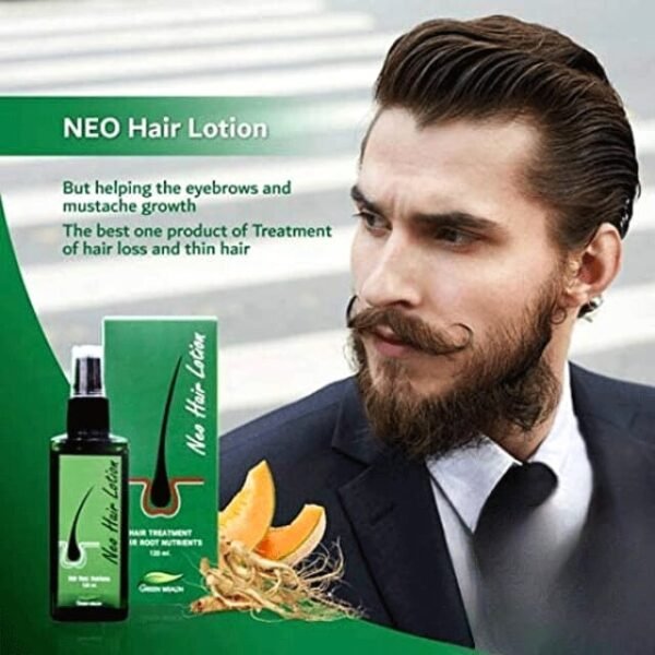 Neo Hair Lotion - Boost Eyebrow and Mustache Growth.