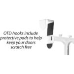 OTD hooks included – scratch-free doors with our hanging shoes rack.