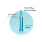 Scholl nail care set features include self-moving head with two speeds, ergonomic handle, and safety stop