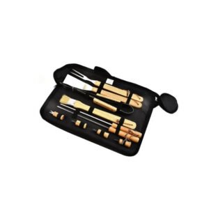 BBQ 10-Piece Tool Set with Storage Bag, Stainless Grilling Set