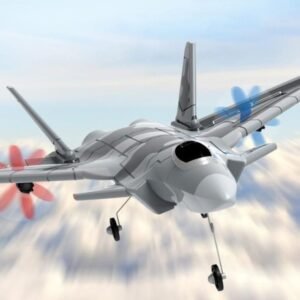 J-20 Fighter Jet with Remote, R/C Foam Toy Plane