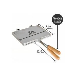 Sandwich Press Grill, Non-Stick Teflon, Crunchy Bread Toaster