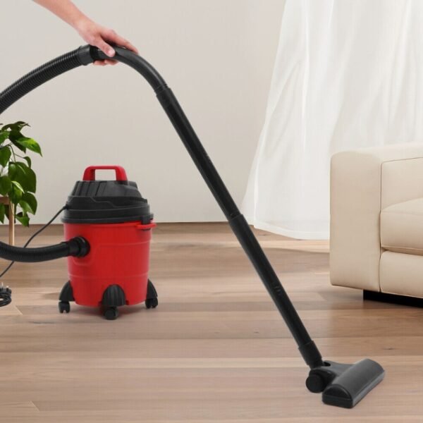 Compact Design: 3-in-1 Vacuum Cleaner on Wheels.