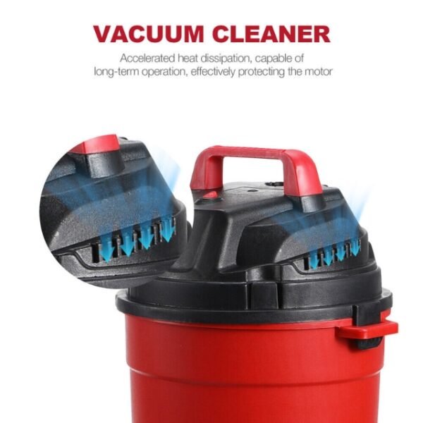 Efficient Heat Dissipation in 3-in-1 Vacuum Cleaner.