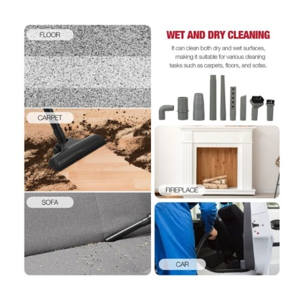 Versatile 3-in-1 Vacuum Cleaner Wet and Dry Functionality.