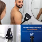 Back shaver blade with versatile hair trimmer for men
