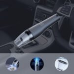 HEPA Filter Car Vacuum Cleaner for Clean and Rechargeable On-the-Go Cleaning.