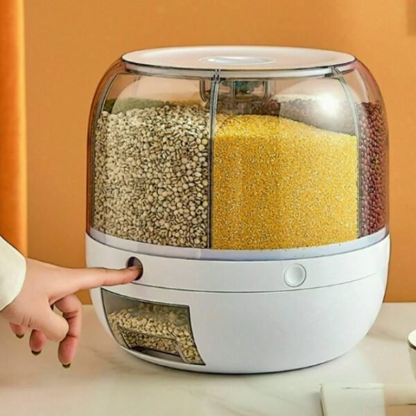 Cereal and grain dispenser with 1000ml drawer.